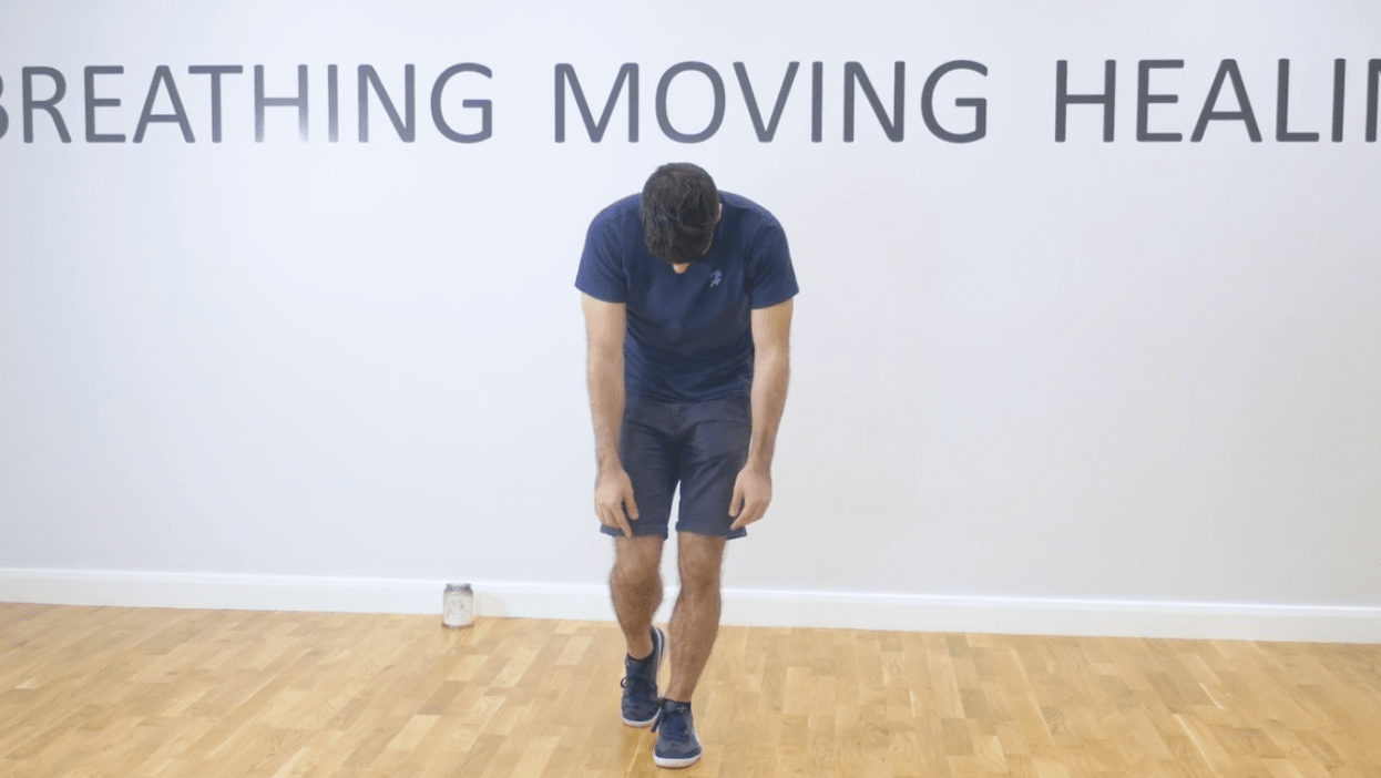 Slouching Split Squat Sagittal min A Powerful Knee Pain Exercise - The Split Squat Sagittal Plane